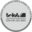 Our company works according DIN EN ISO 9001
