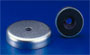 Flat pot magnets hard ferrite with bore and counter bore